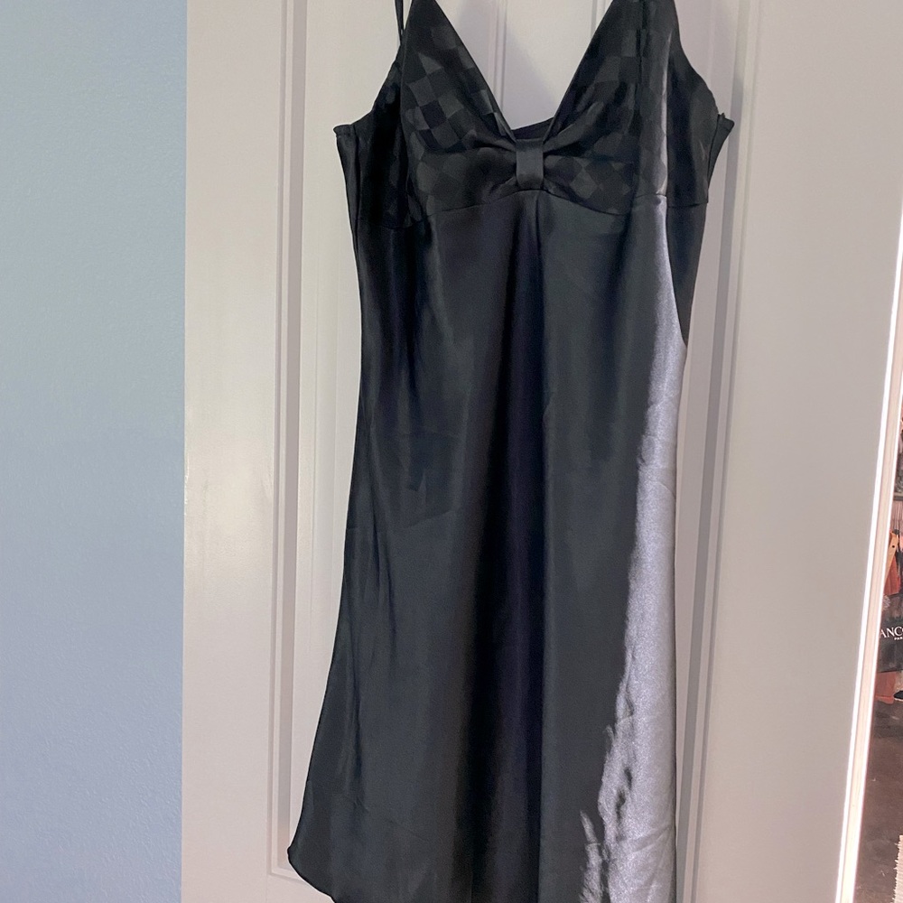 Vintage silk mini dress